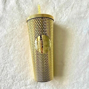 ✨Starbucks Holiday 2022 Gold Tumbler✨​